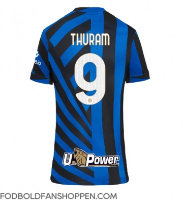 Inter Milan Marcus Thuram #9 Hjemmebanetrøje Dame 2024-25 Kortærmet